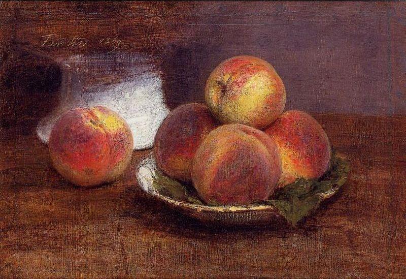 Henri Fantin-Latour Bowl of Peaches